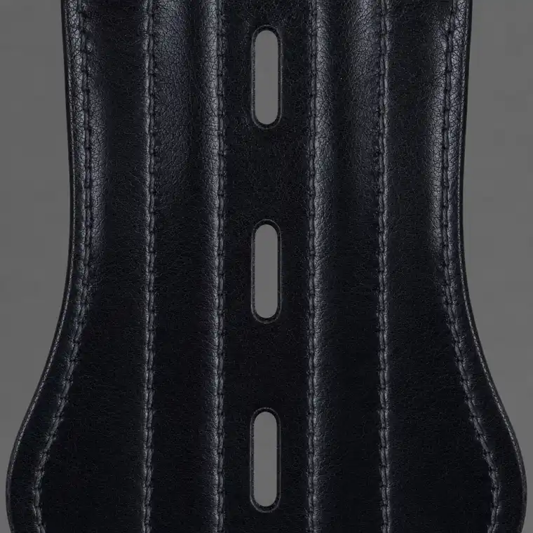 The three vent slots through the face of the arm guard