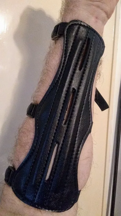 Photo posted by a verified buyer of the Fletchguard archery arm guard
