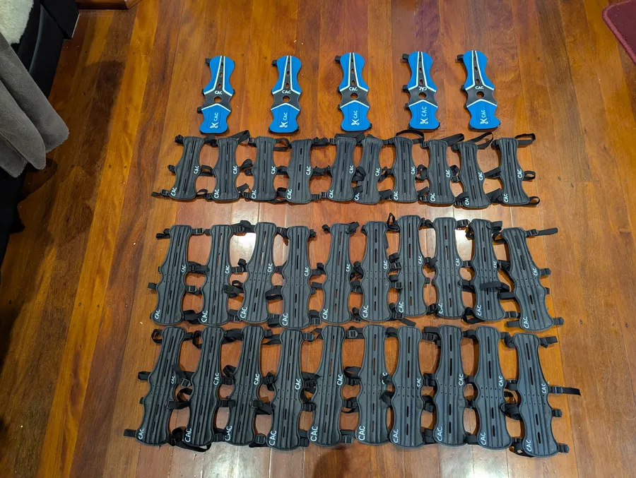 Photo posted by a verified buyer of the Fletchguard archery arm guard