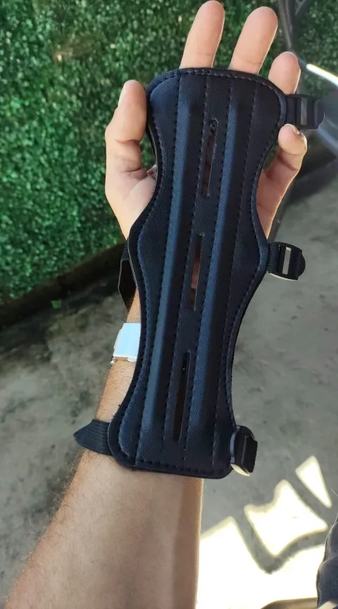 Photo posted by a verified buyer of the Fletchguard archery arm guard